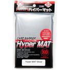KMC Standard Card Sleeves Hyper Matte Silver (80)